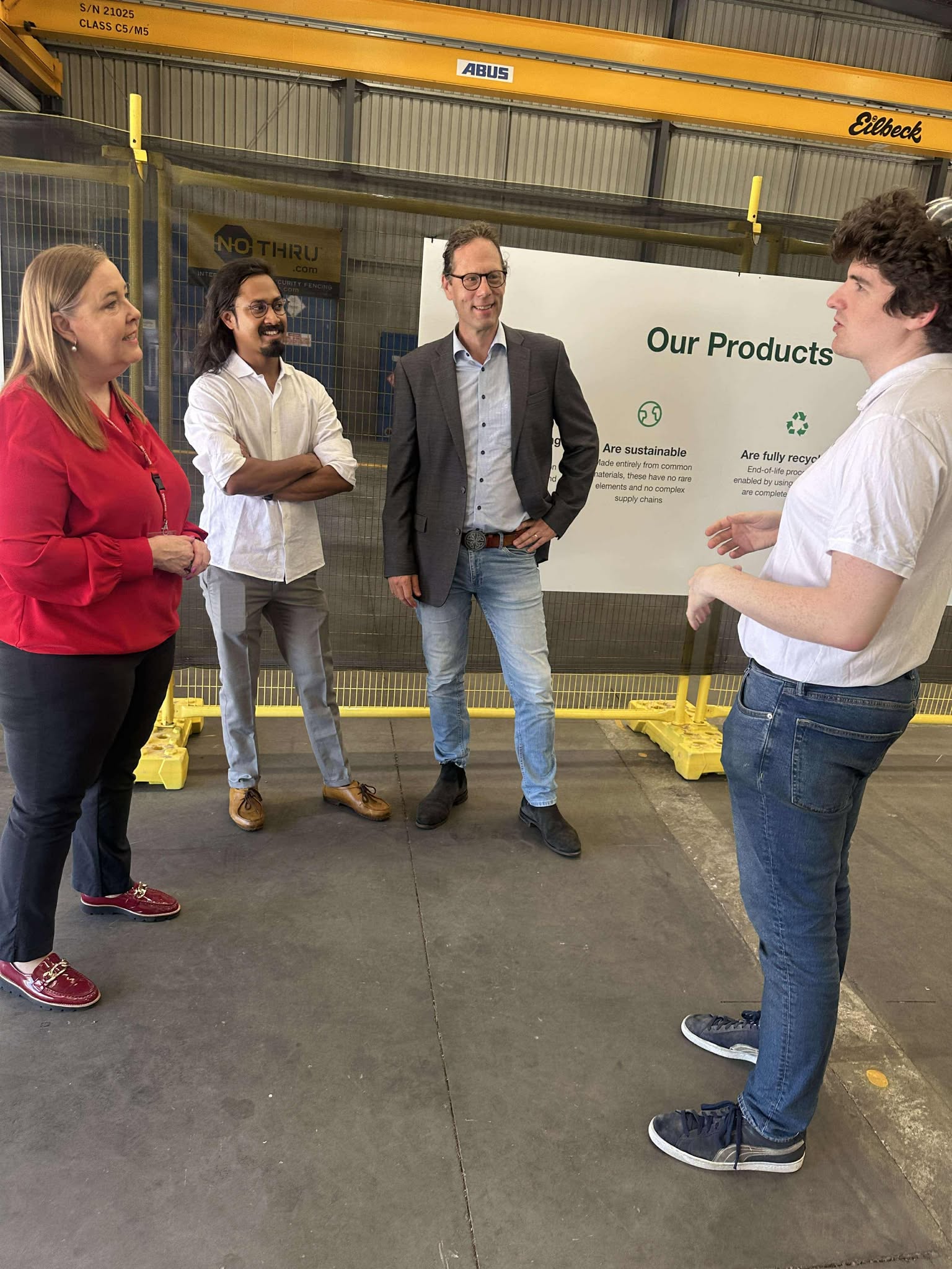 Media release - $2.1 million Clean Technology grant for battery project awarded to Thornton Business      Main Image