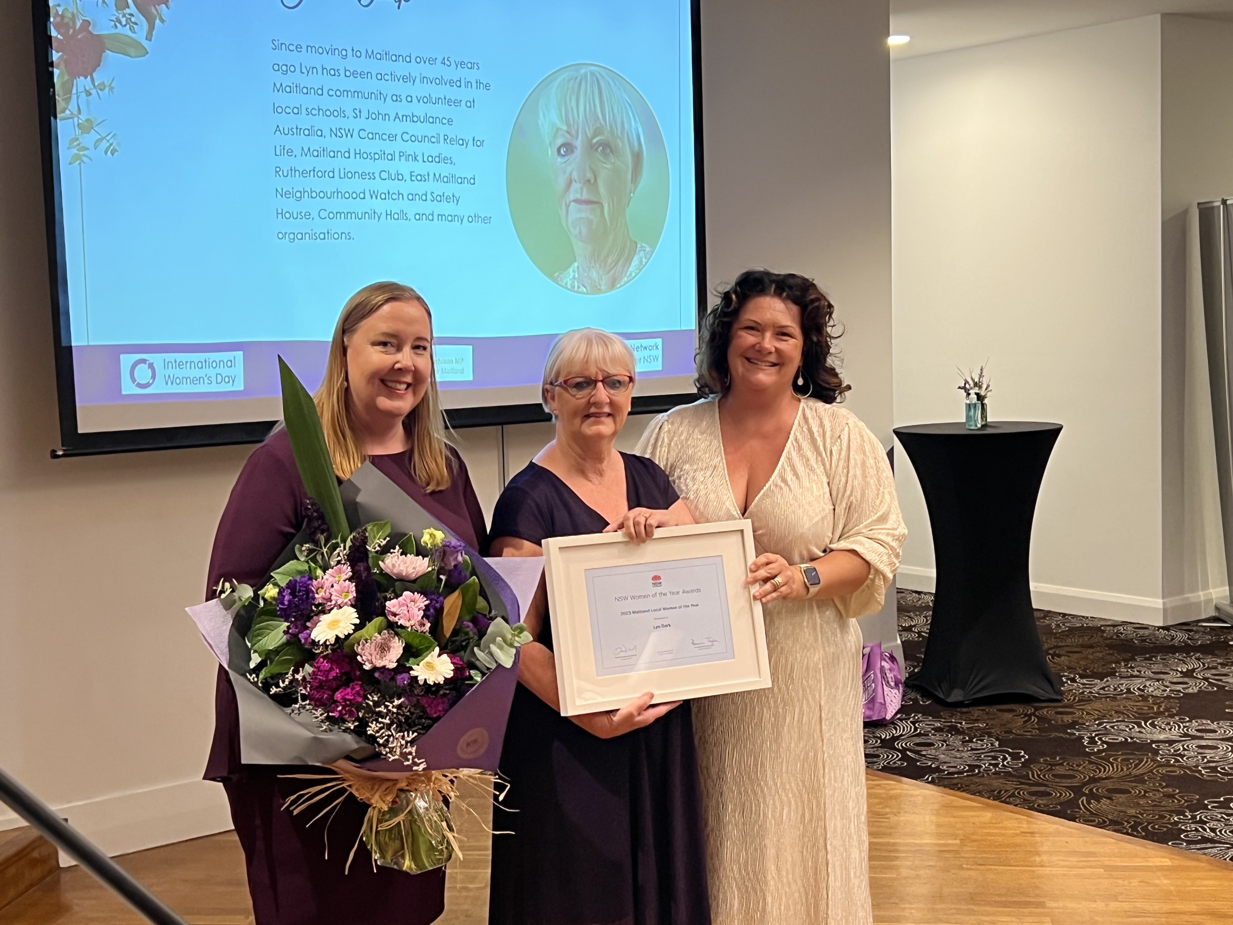 Media Release - Lyn Dark Recognised for Contribution to Maitland Region Main Image